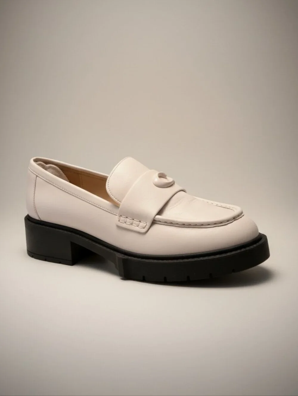Coach Leah Leather Loafer